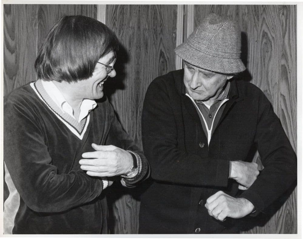 Spike Milligan On Play It Again Tyne Tees Show TV Times Press Photo