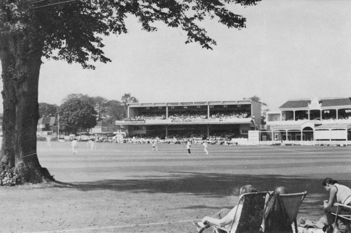Spitfire Lawrence Ground Kent Cricket Club Vintage Photo Postcard