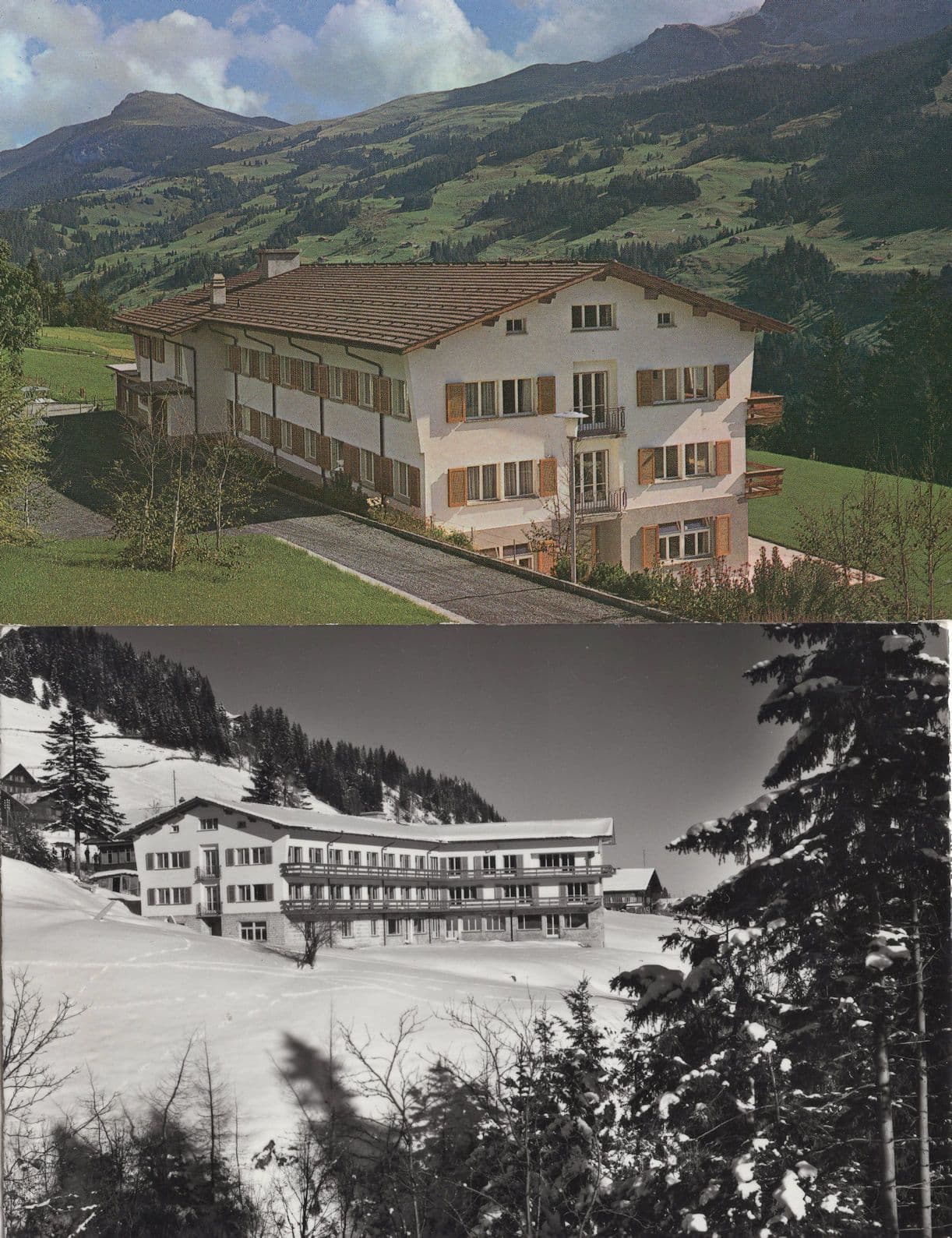 Spittler Haus Adelboden Switzerland 2x Postcard s