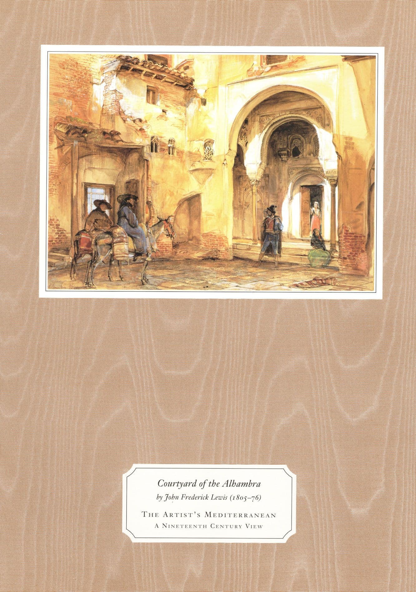 SS Arcadia Courtyard Of The Alhambra 1999 Ship Menu