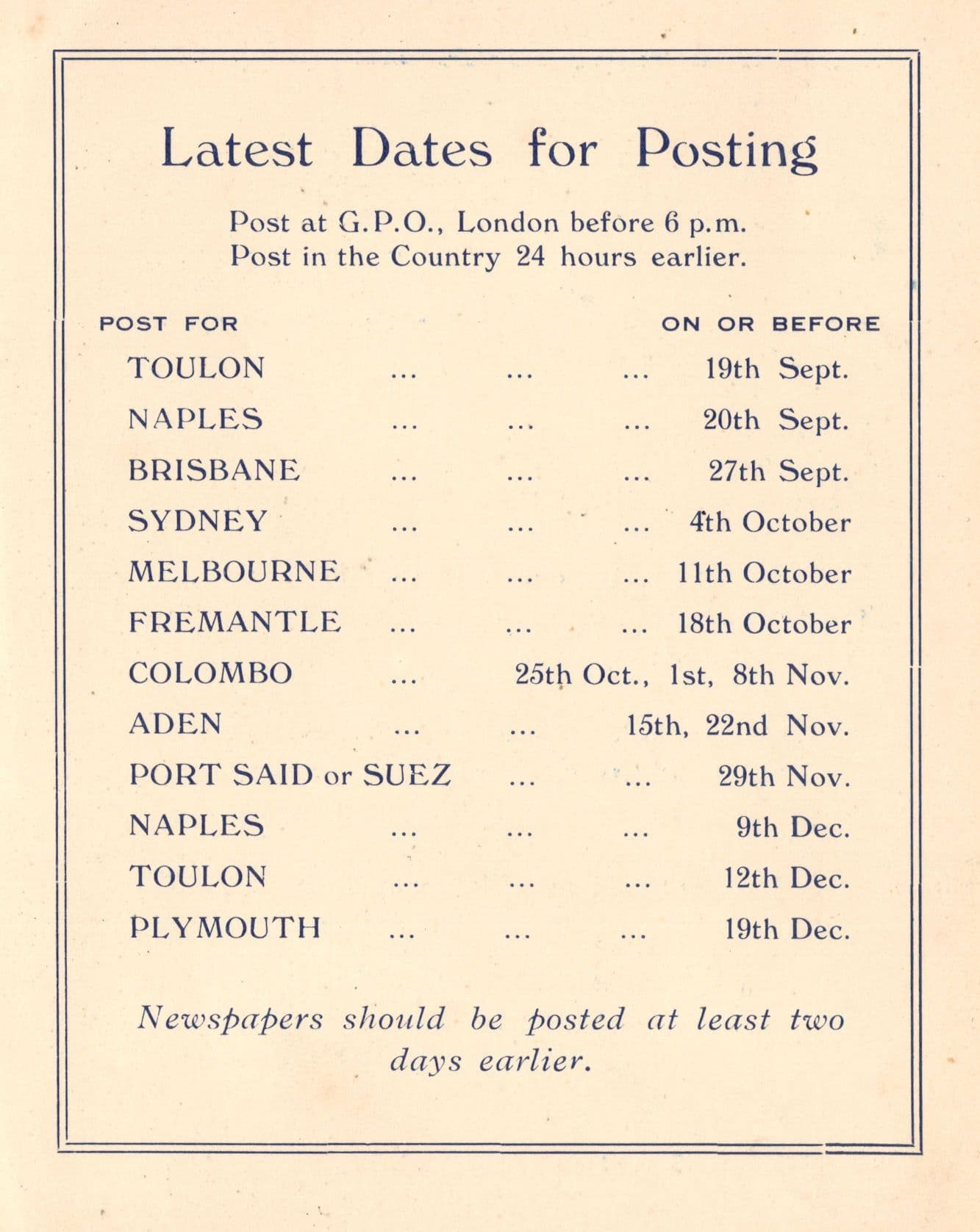 SS Orontes 1933 The Cruise Ship Communications On Board Book let