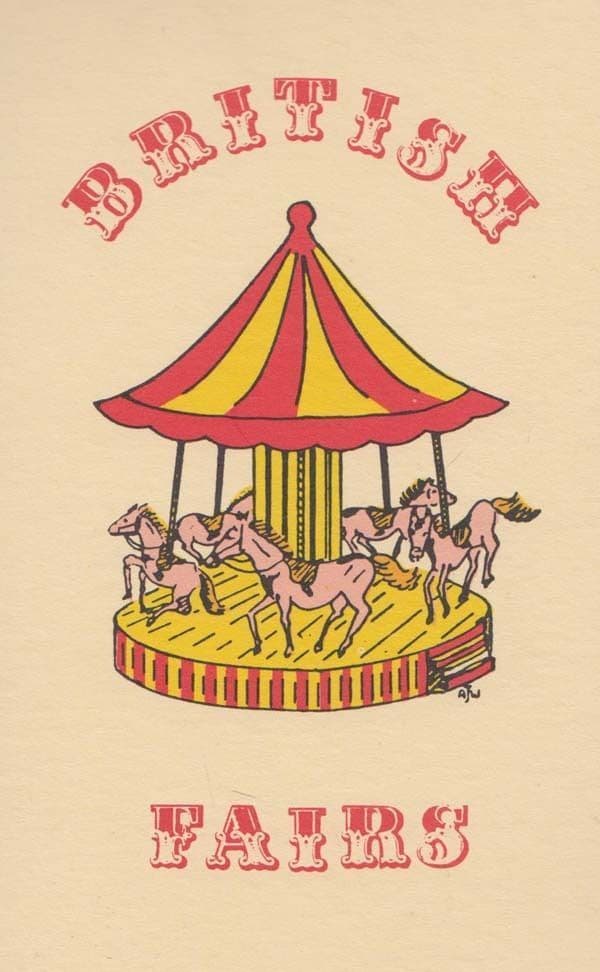 St Bartholomews Fair Smithfield Big Wheel Ride Fairground Limited 1000 Postcard