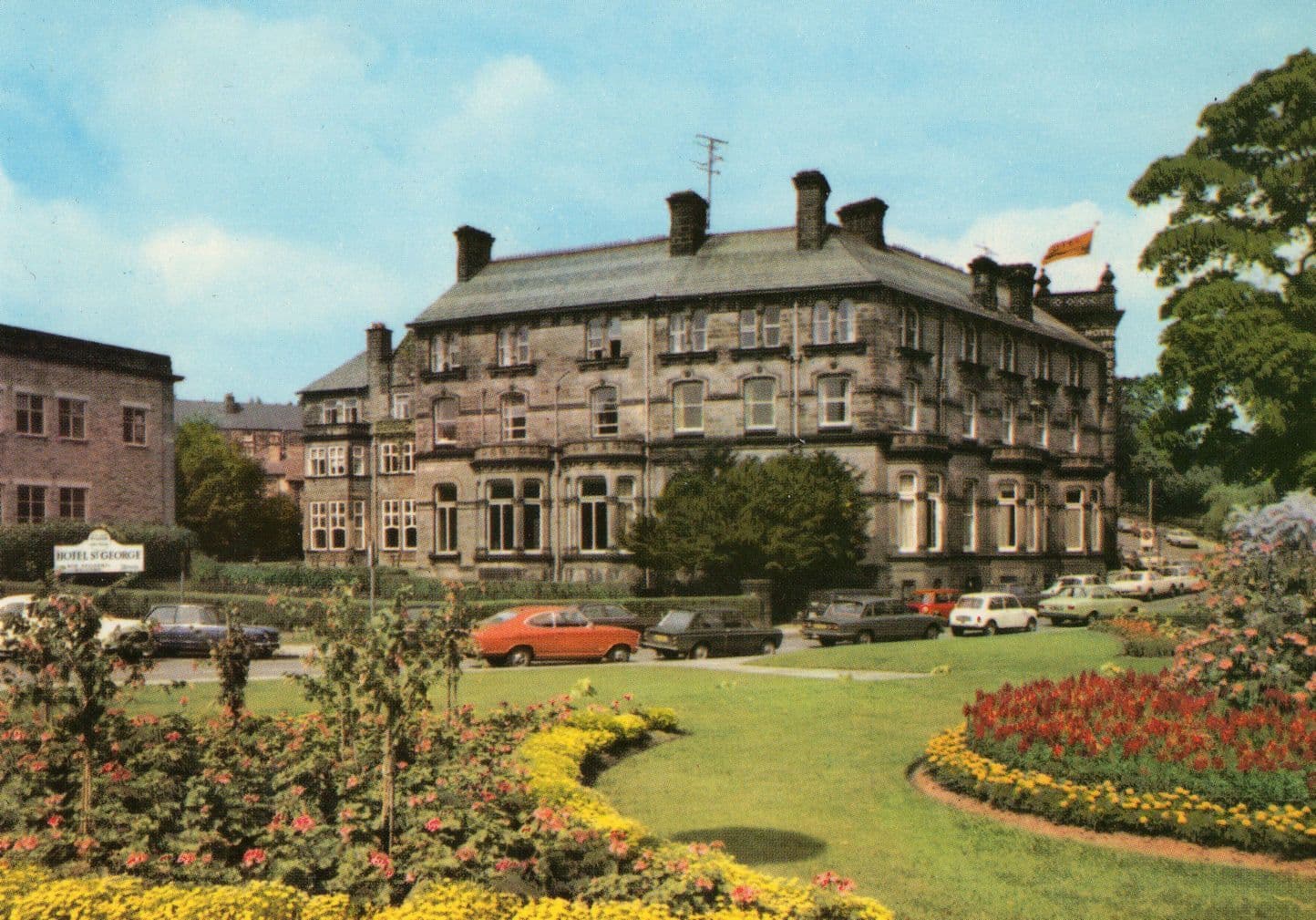 St George Hotel Harrogate Postcard