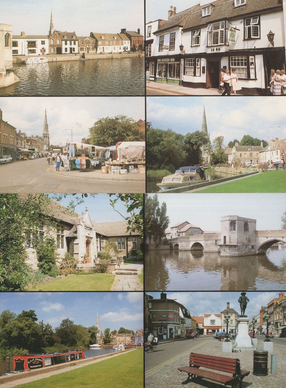 St Ives Fashion Clothes Market Hill Royal Oak The Waits 2x Postcard