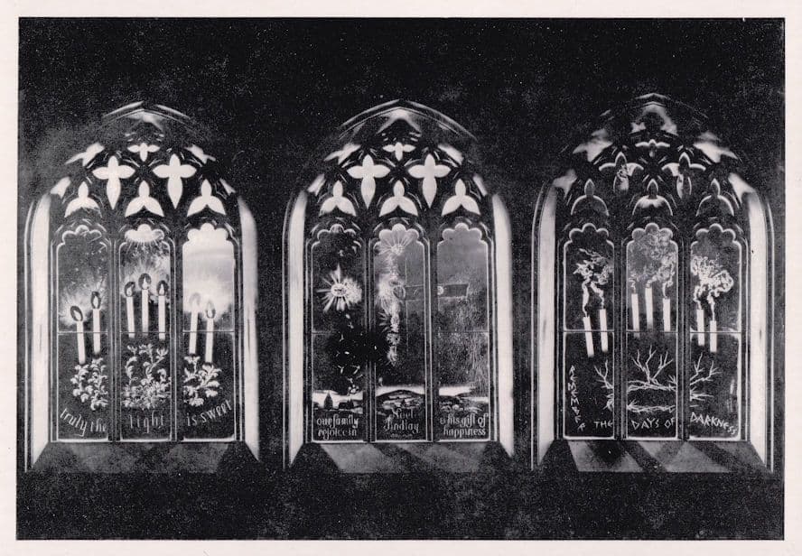 St Nicholas Church Moreton Dorset Dream Of The Rood Postcard