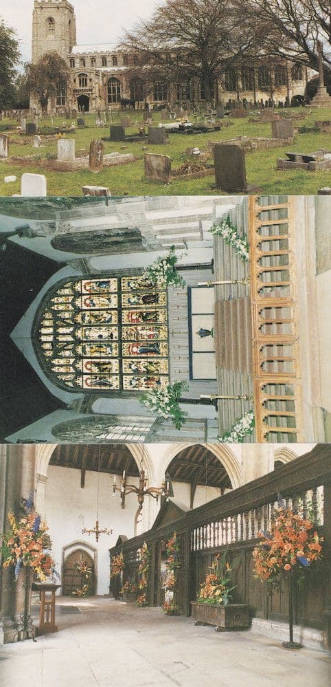 St Peter Church Walpole Norfolk 3x Postcard s