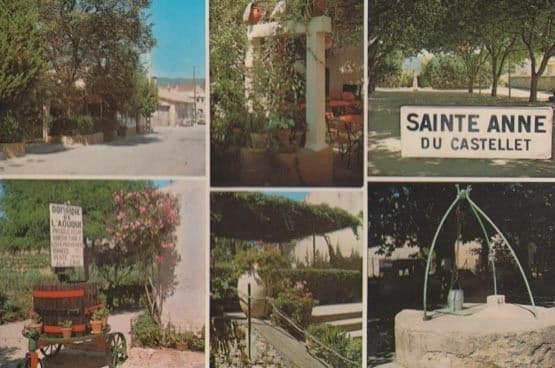 St Saint Anne Du Castallet Postcard