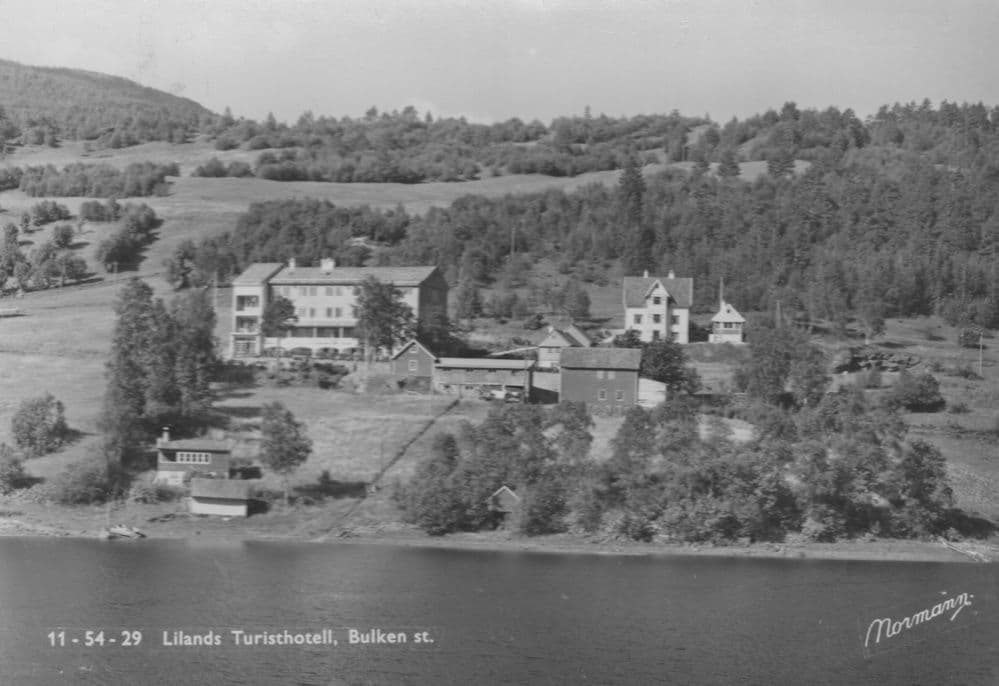 Stalheim Turisthotell Norway Hotel Aerial RPC Postcard