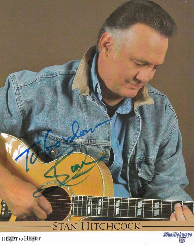 Stan Hitchcock Country & Western Music Singer Large Autograph Hand Signed Photo
