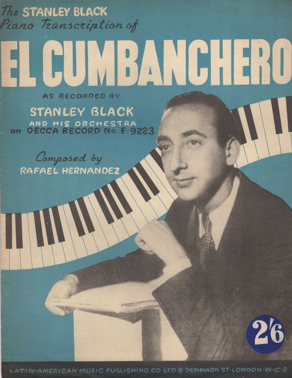 Stanley Black Version Of El Cumbanchero Sheet Music