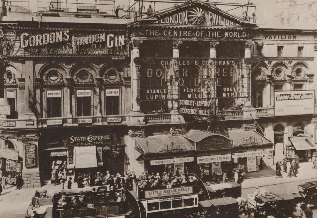 Stanley Lupino At The London Pavillion in 1925 Postcard
