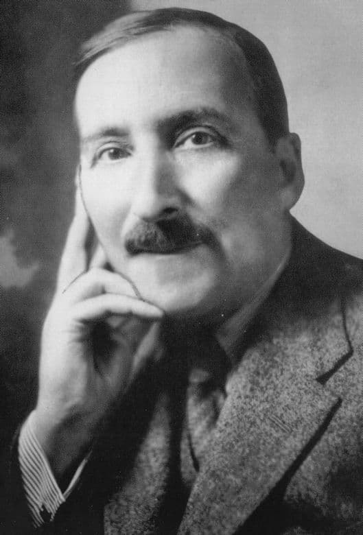 Stefan Zweig Amok The Royal Game Book Author Stunning Portrait Postcard