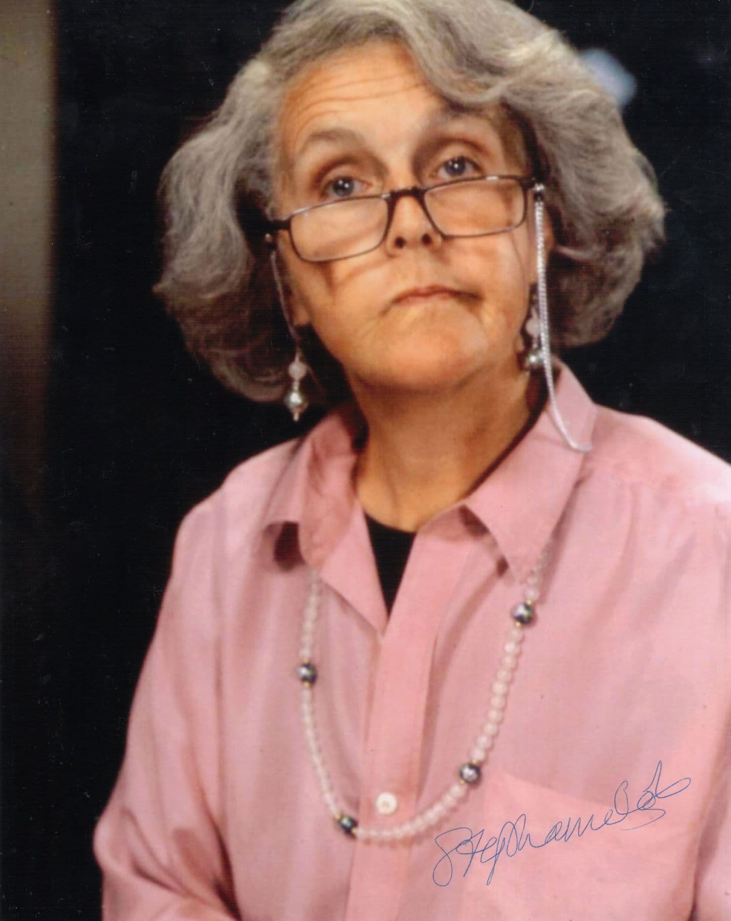 Stephanie Cole Tenko Doc Martin Large 10x8 Hand Signed Photo