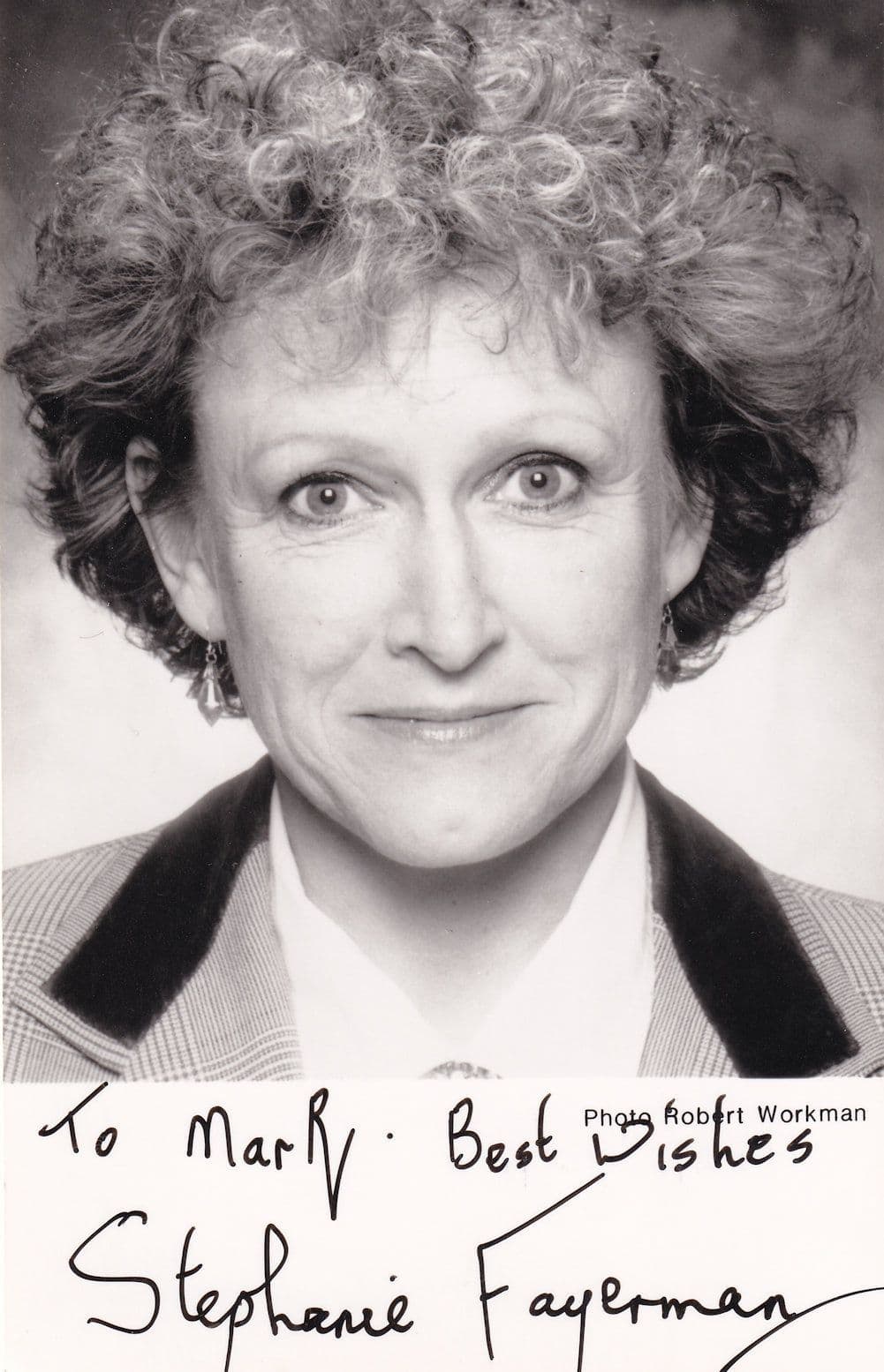 Stephanie Fayerman as Neils Grandma The Imbetweeners Hand Signed Photo