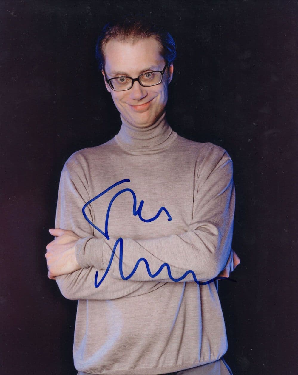 Stephen Merchant The Office Funny Face Large 10x8 Hand Signed Photo