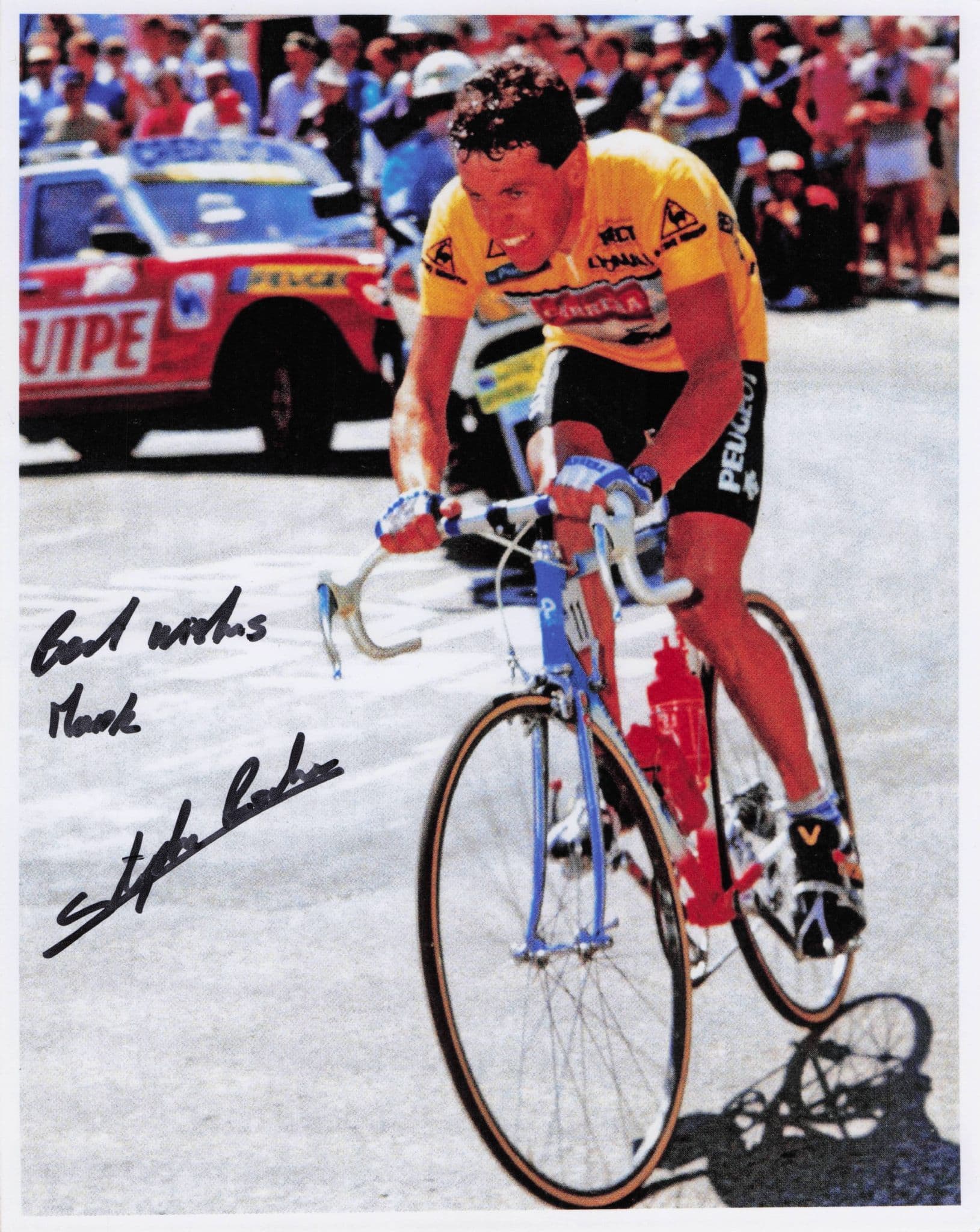 Stephen Roche Ireland Cycling 1978 Tour De France 10x8 Hand Signed Photo