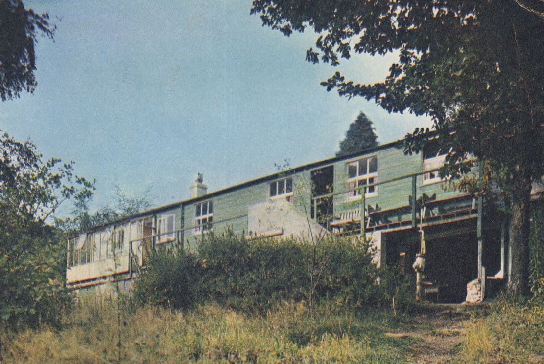 Steps Bridge Youth Hostel Dunsford Exeter Devon Rare Postcard