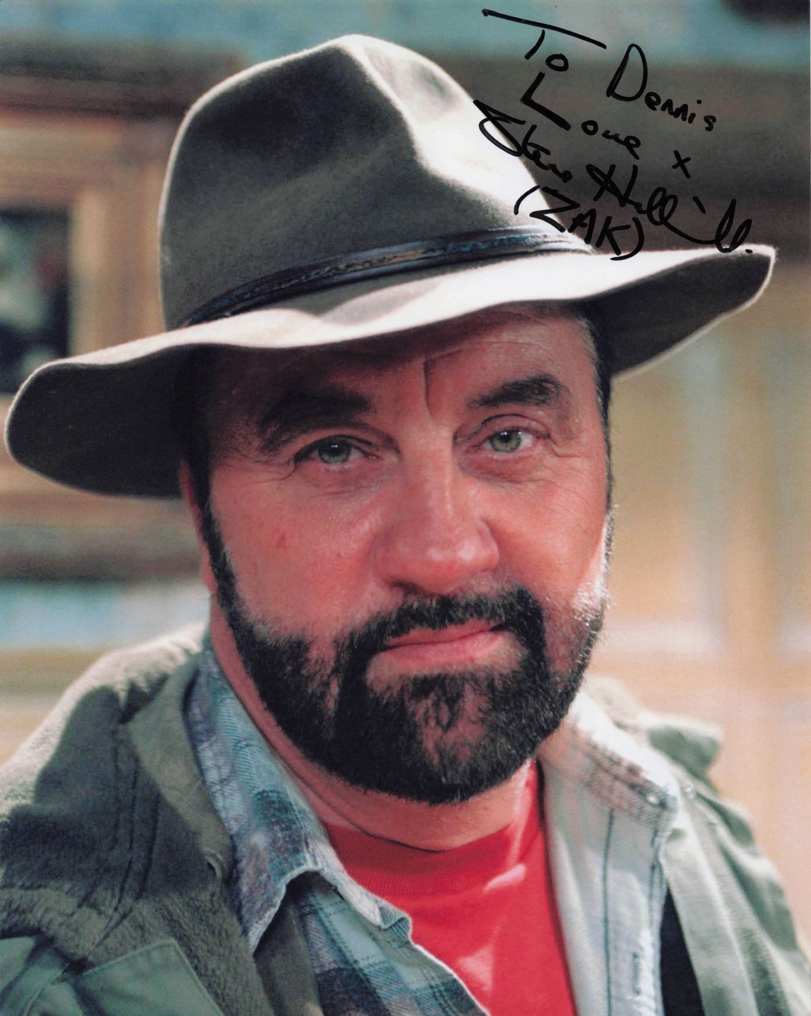 Steve Halliwell as Zak Dingle Emmerdale 10x8 Hand Signed Cast Photo