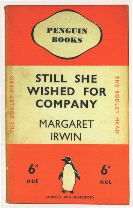 Still She Wished For Company Margaret Irwin 1937 Book Postcard