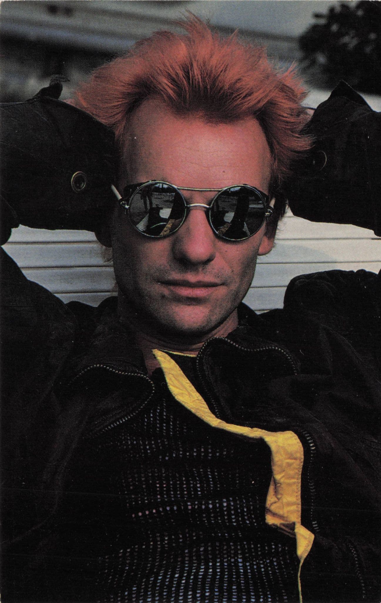 Sting of The Police Early Posh Suit California Photo Postcard