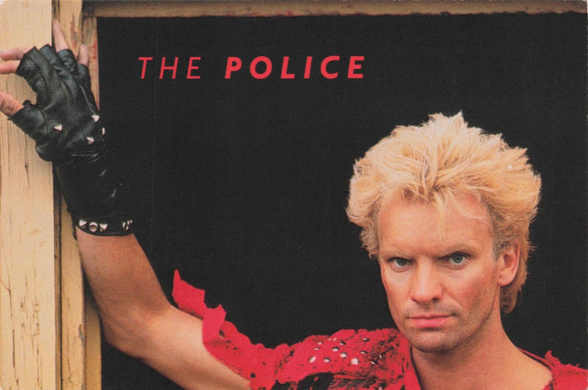 Sting of The Police Roxanne CA Music Publishers USA Rare Photo Postcard