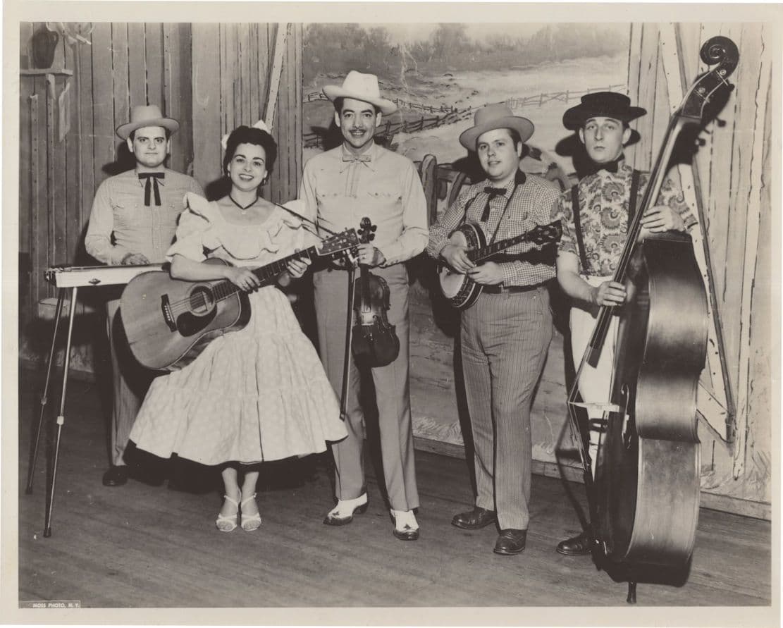 Stoney Cooper Wilma Lee Country & Western 2x Large Hand Signed Photo