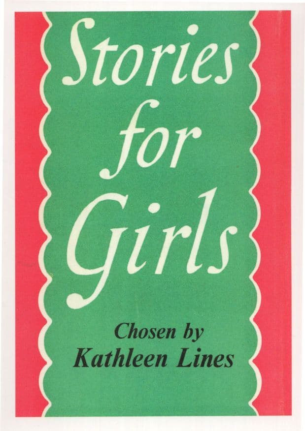 Stories For Girls Kathleen Lines 1957 Book Postcard