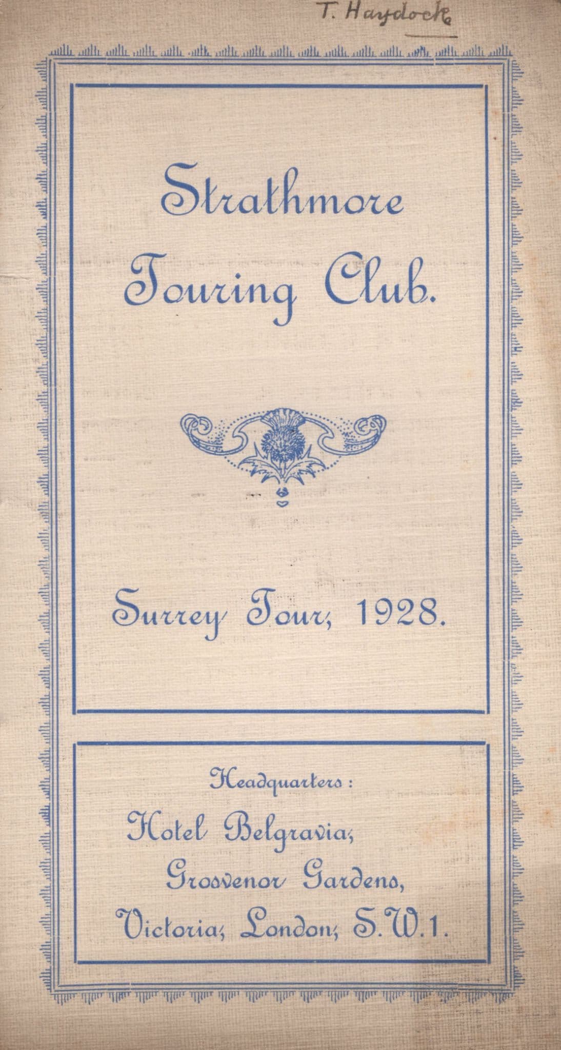 Strathmore Surrey Club Cricket House Of Commons Hotel Belgravia London Tour