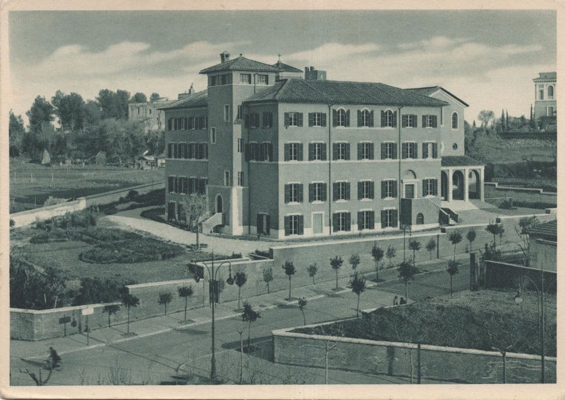Studentato Internazionale Roma Italy Rare 1930s Postcard
