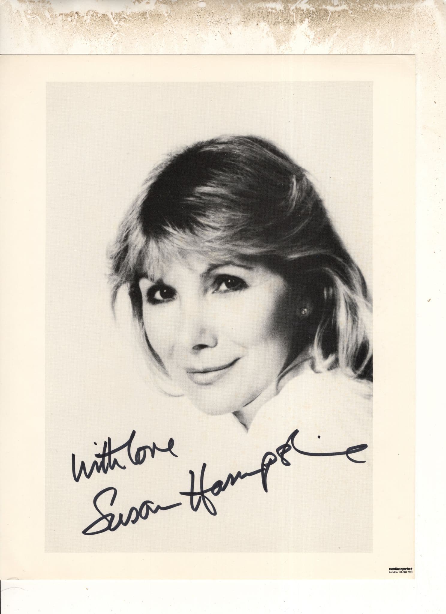 Susan Hampshire Epic Actress Stunning 9x7 Hand Signed Photo