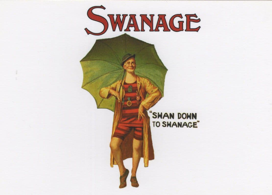 Swanage Shan Down The Shanage LGBT Gay Interest Dorset Postcard
