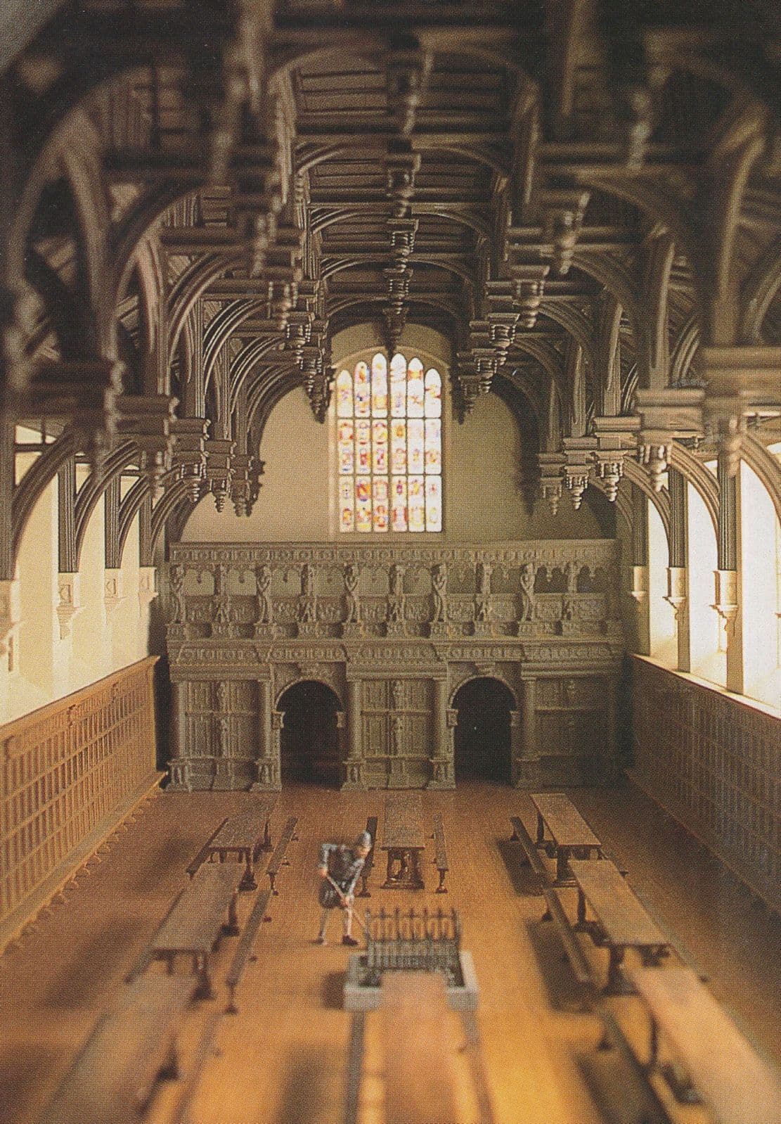 Sweeper International Shakespeare Globe Centre London Model Postcard