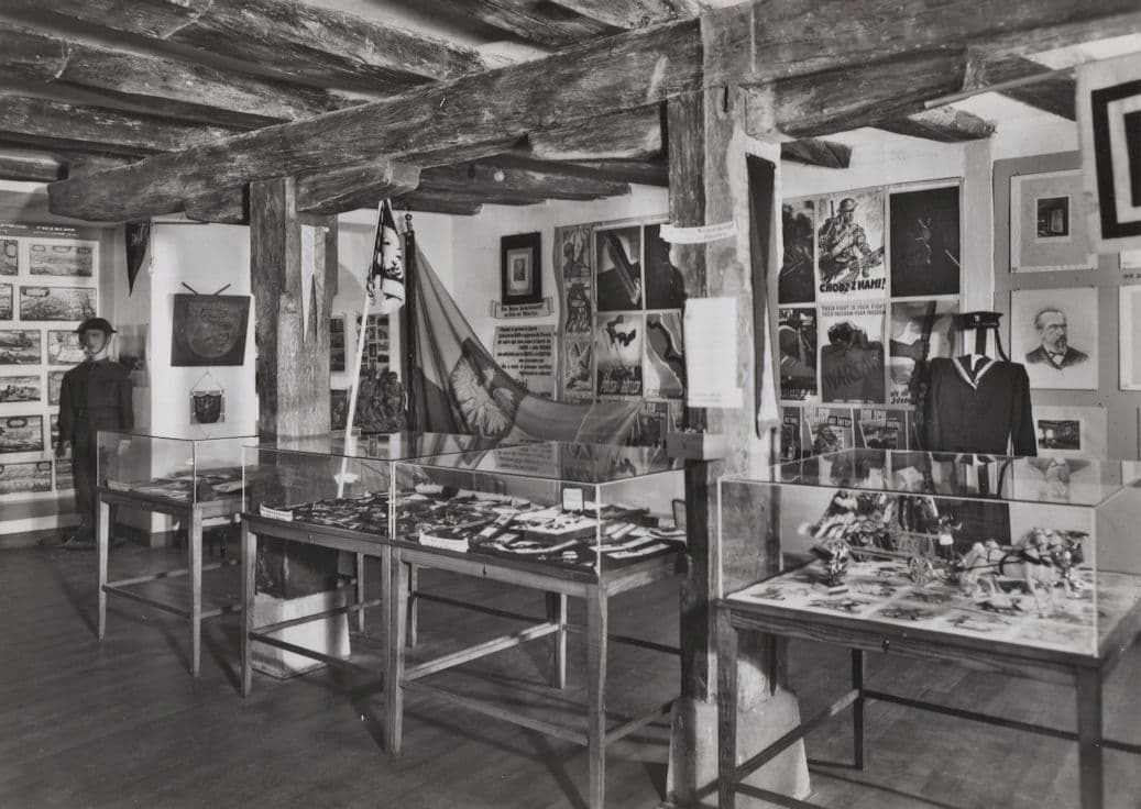 Switzerland Military WW2 Museum in 1954 Old RPC Postcard