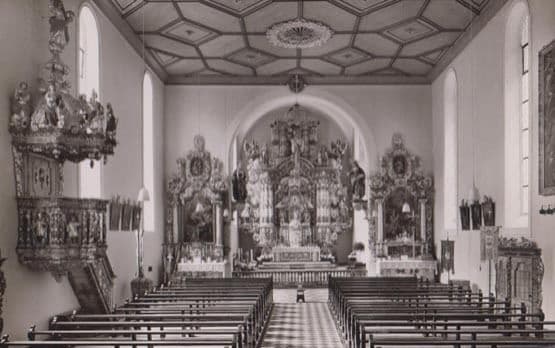 Switzerland Triberg Wallfahrtskirche Postcard