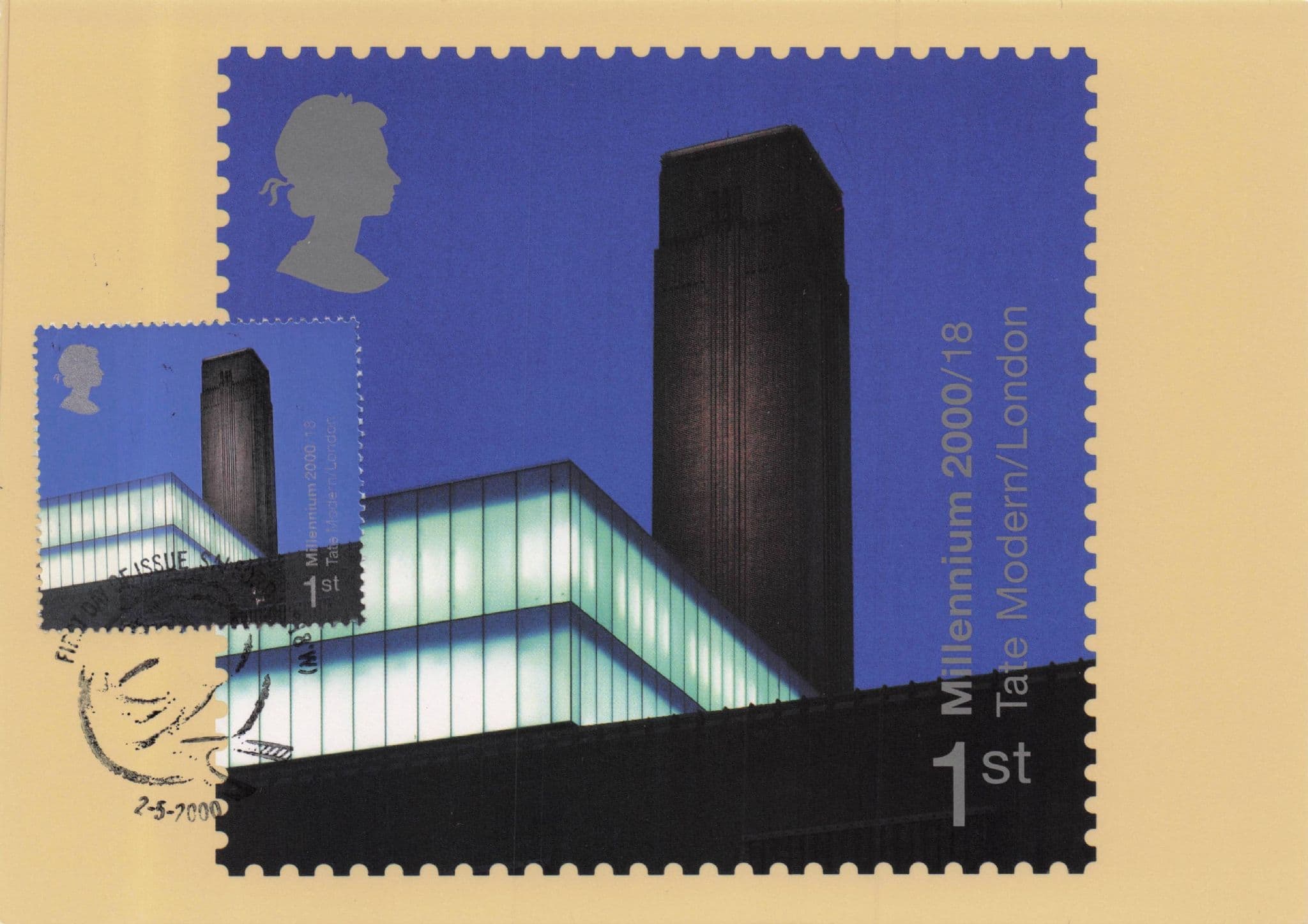 Tate Gallery London Art Museum Royal Mail Rare FDC Postcard