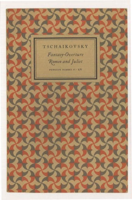 Tchaikovsky Fantasy Overture Romeo & Juliet 1951 Book Postcard