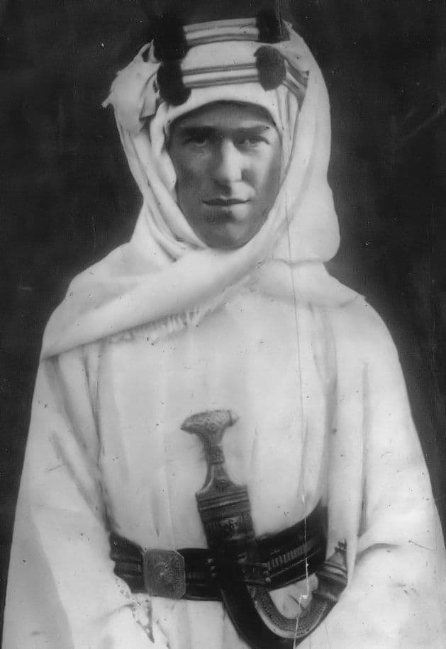 TE Lawrence of Arabia Book Author Stunning Photo Portrait Postcard