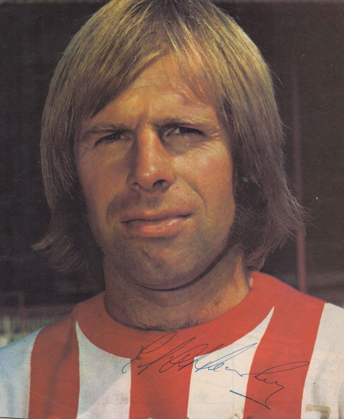 Ted Hemsley Sheffield United Vintage Hand Signed Ephemera