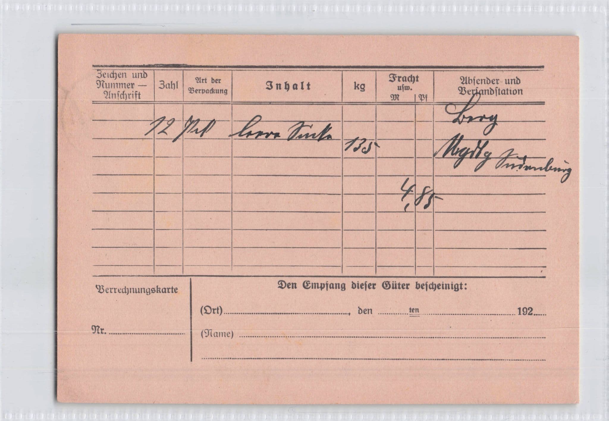 Teisnach German Train Railways 1925 Old Postal History Postcard