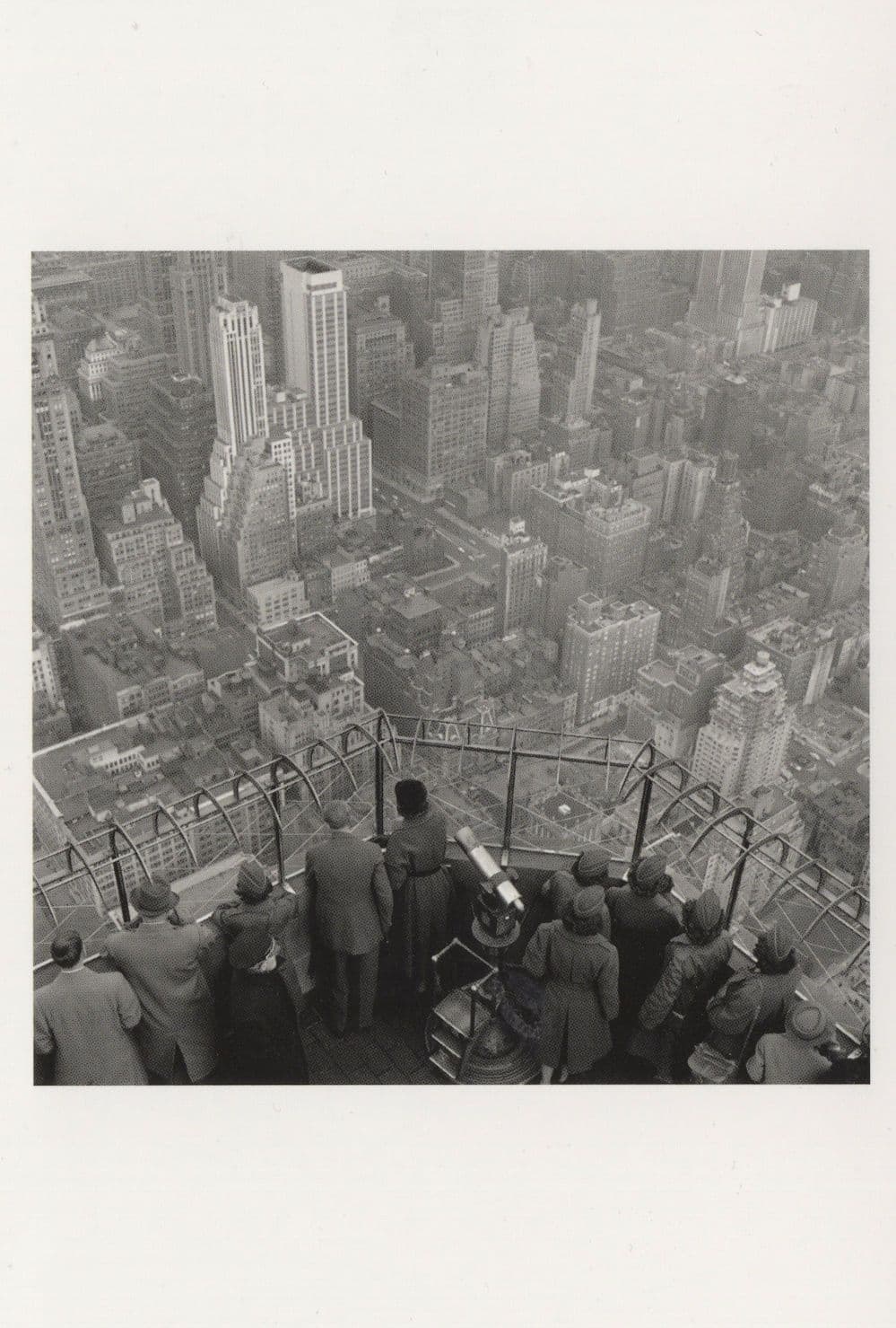Telescope On Observatory Of Empire State Building USA Postcard