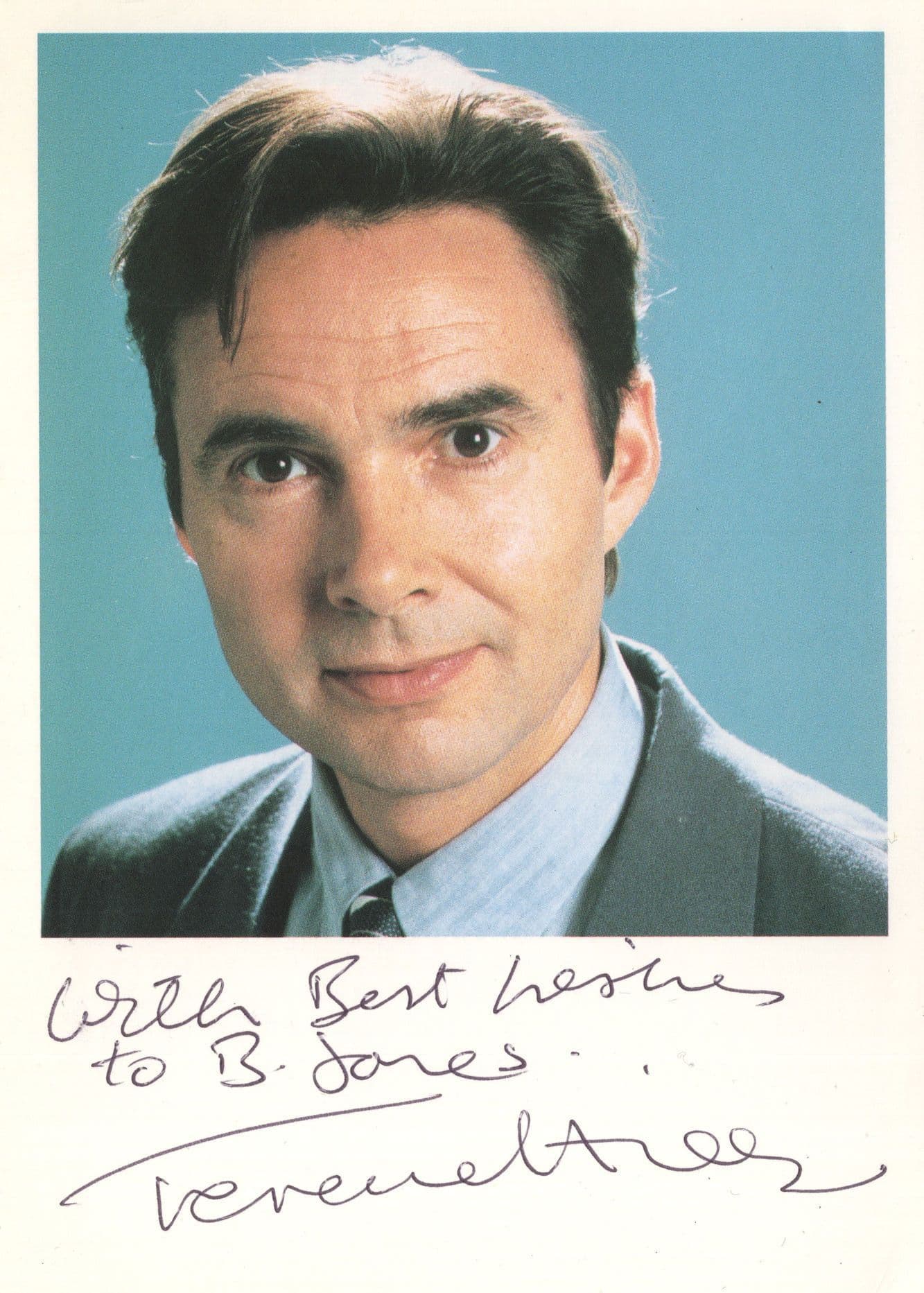 Terence Hillyer Coronation Street RARE Hand Signed Cast Photo