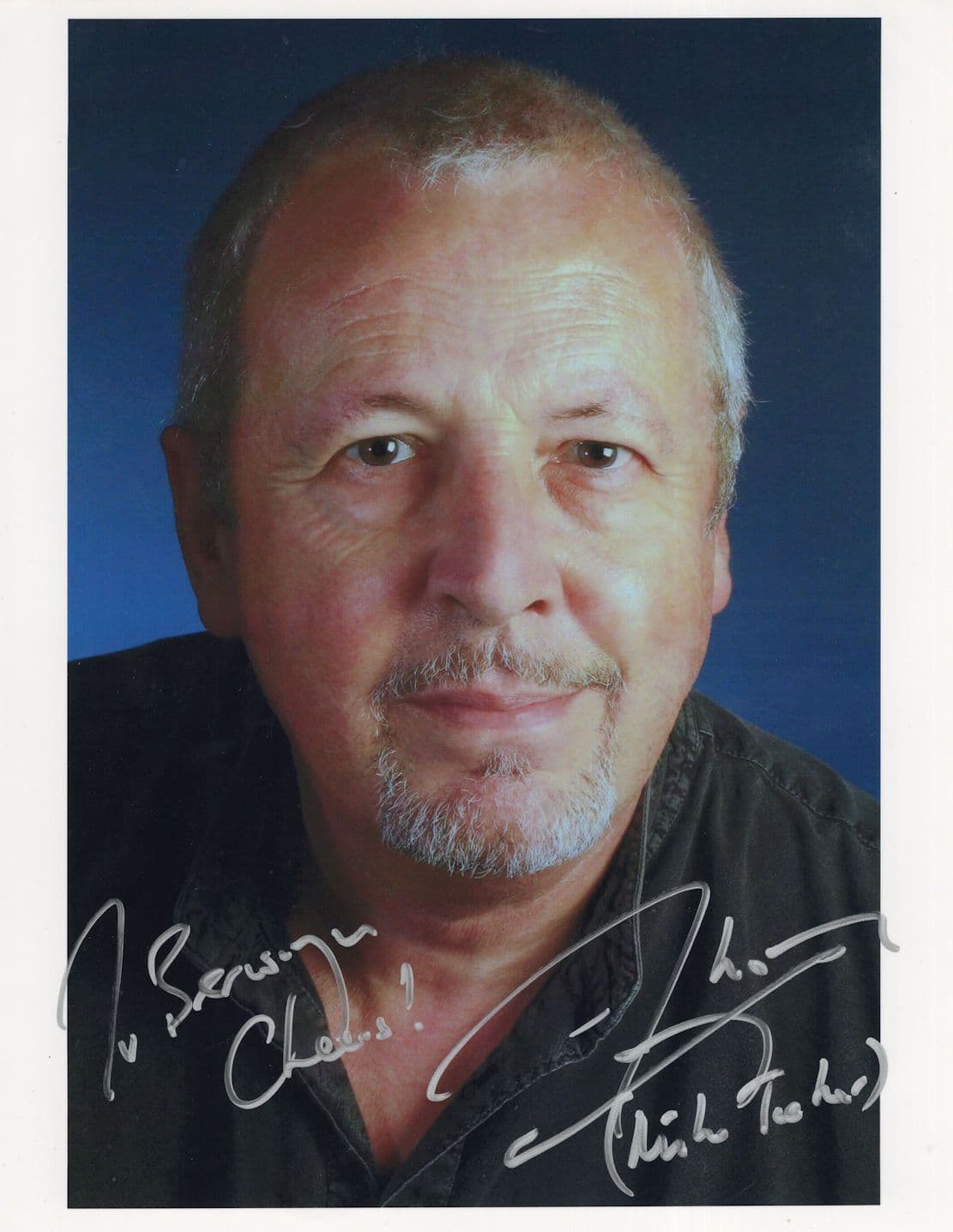 Terry Molloy Mike Tucker in The Archers BBC Radio 10x8 Hand Signed Photo