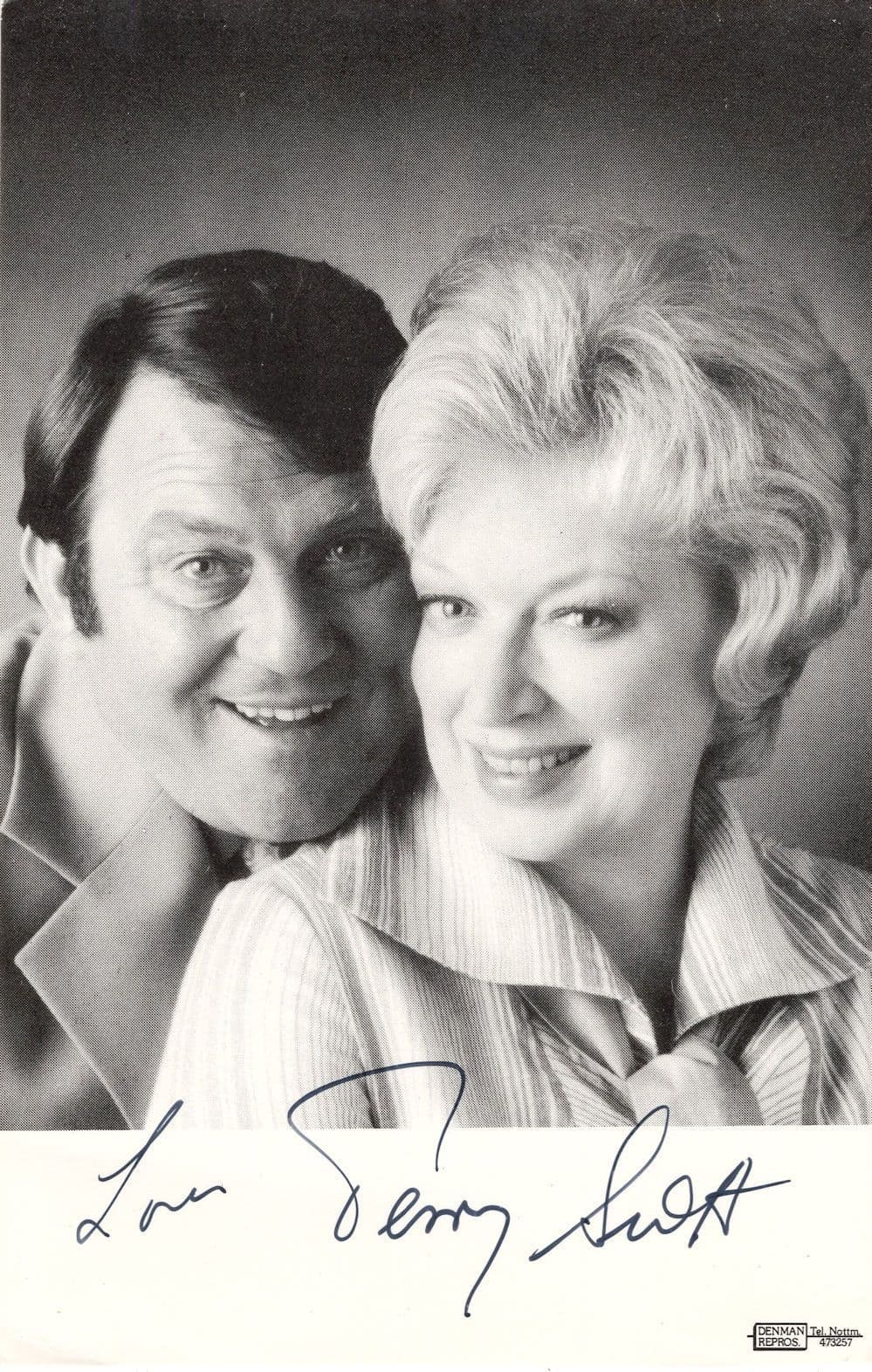 Terry Scott of Terry & June Hand Signed Photo