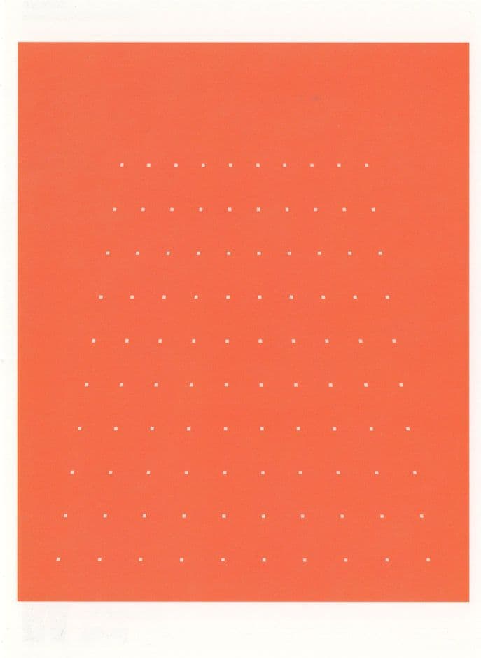 Tess Jaray How Strange 2001 Painting Postcard