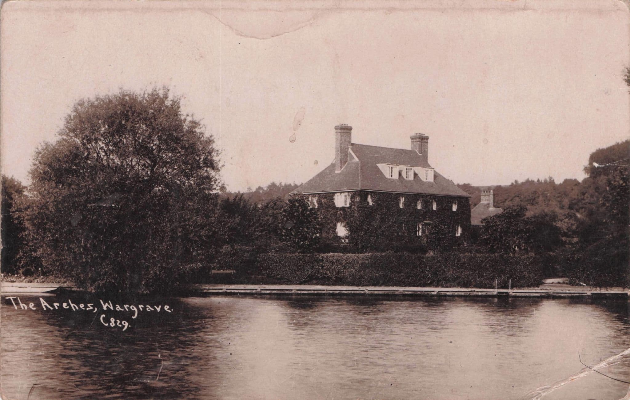 The Arches Wargrave Berkshire Real Photo Old Postcard