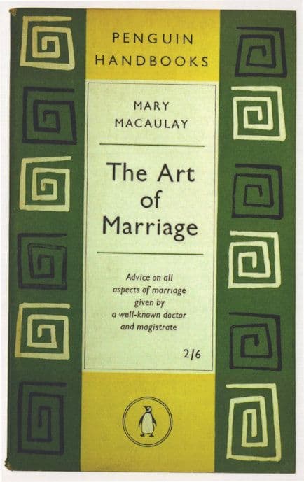The Art Of Marriage Mary MacAuley 1957 Handbook Book Postcard