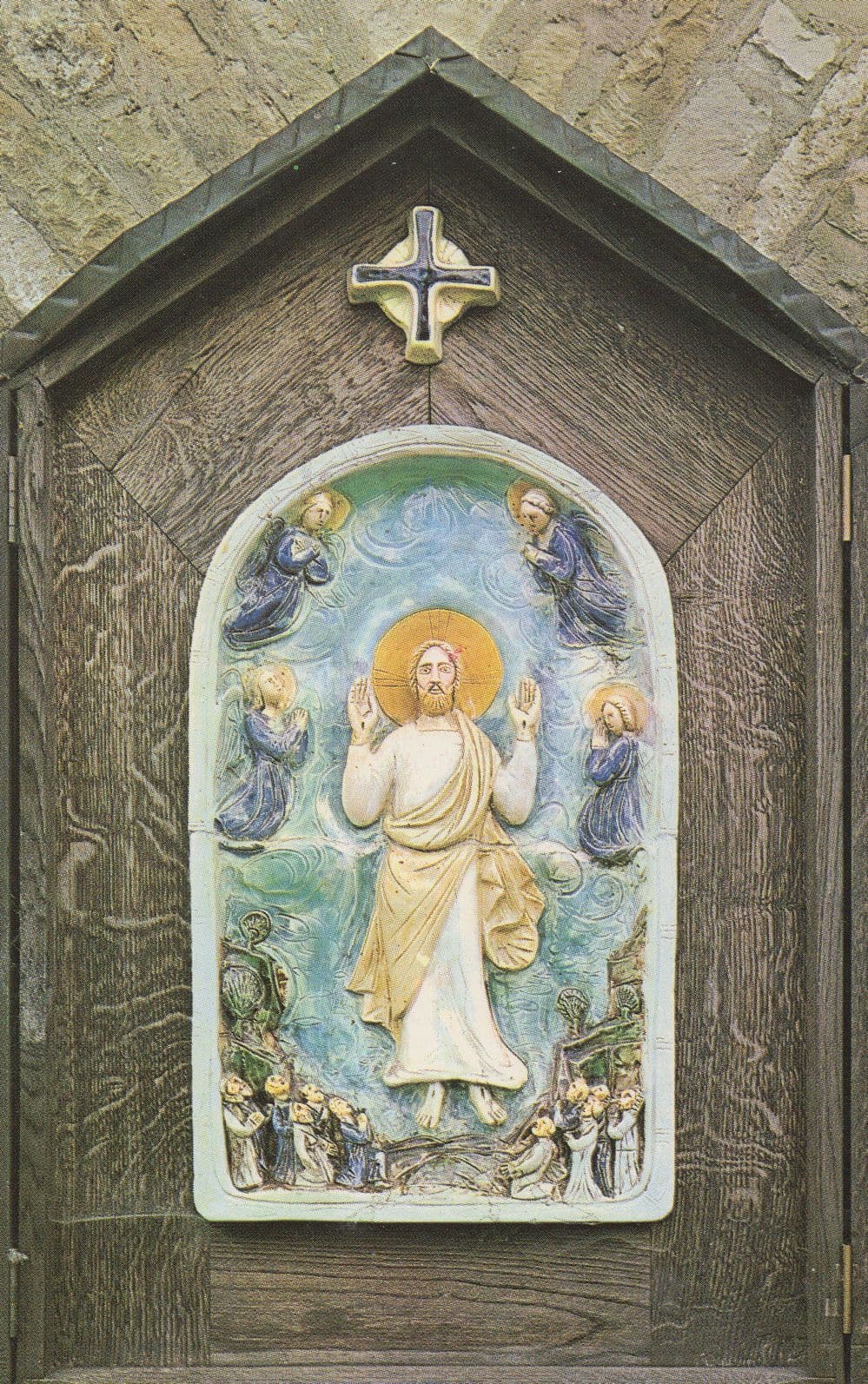 The Ascension Christian Friars Aylesford Kent 2nd Mystery Postcard