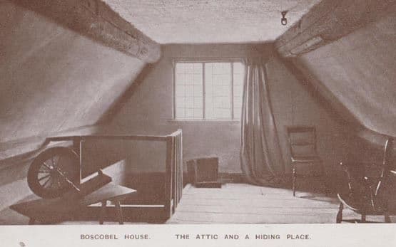 The Attic Boscobel House Postcard