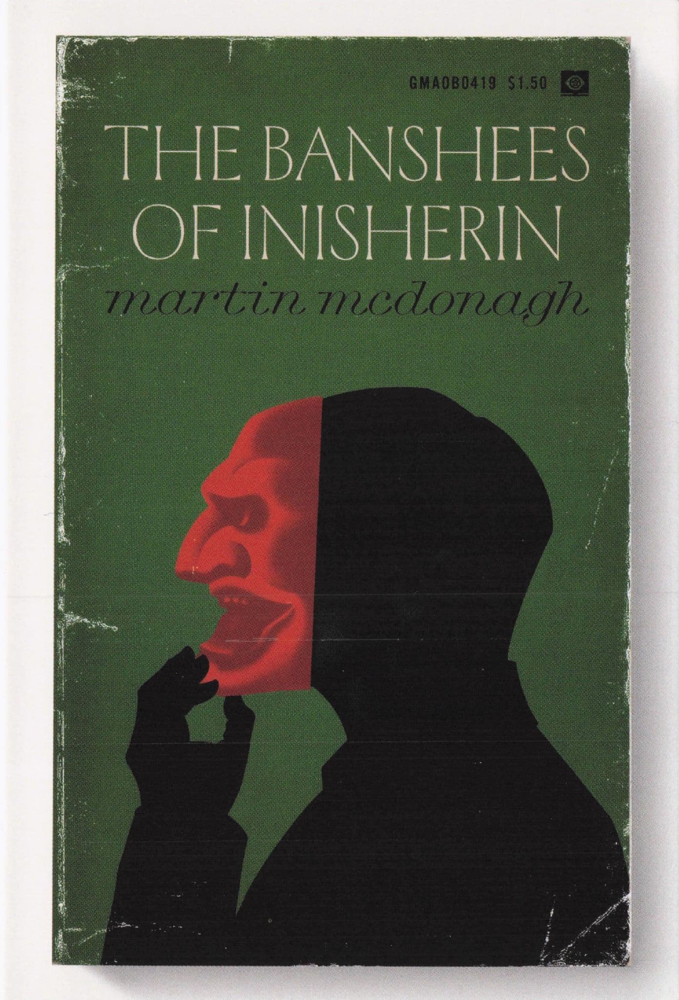The Banshees Of Inisherin Film Movie As Rare Old Book Cover Postcard