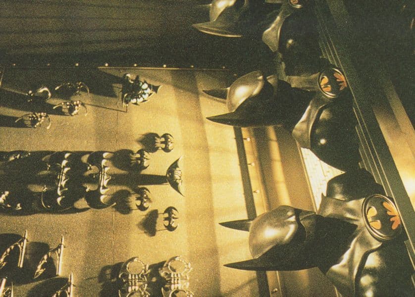 The Batcave in Batman Forever Movie Still Film Rare Postcard